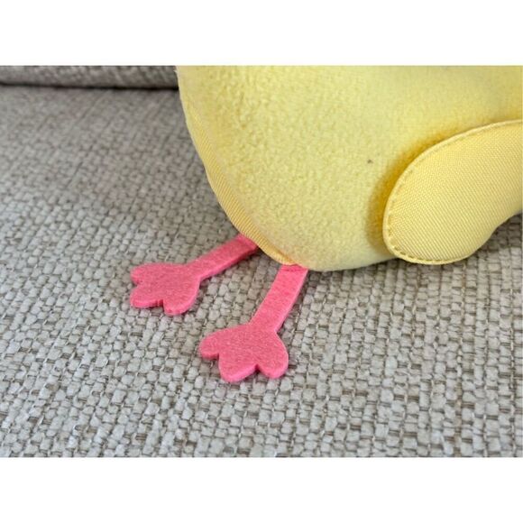 Target Spritz yellow and pink baby plush Easter chicken bird - Picture 4 of 7